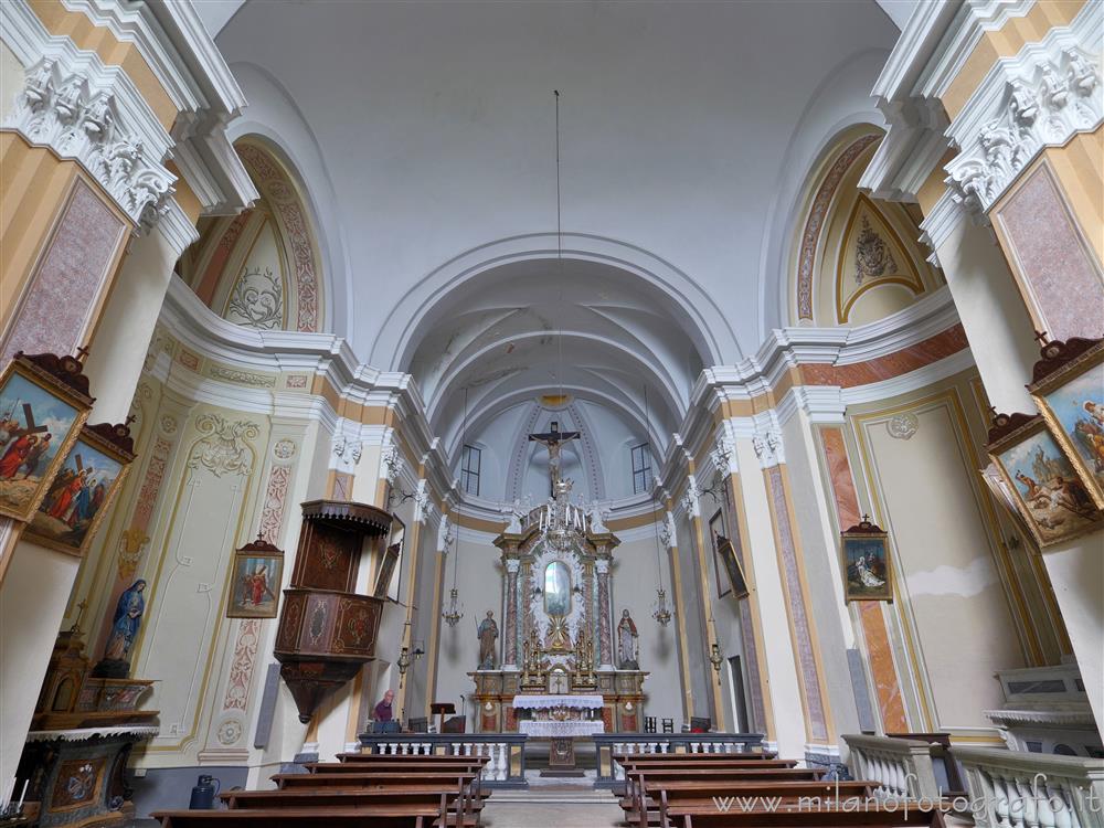 Masserano (Biella) - Interno della Chiesa di San Bernardo